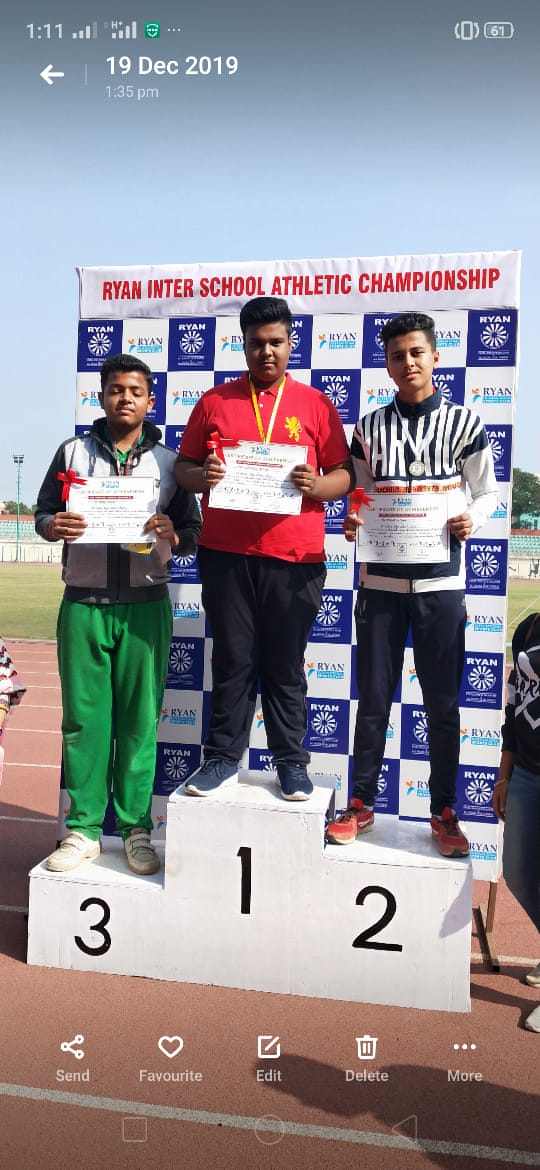 Zonal Athletics Meet - Ryan International School, Durg